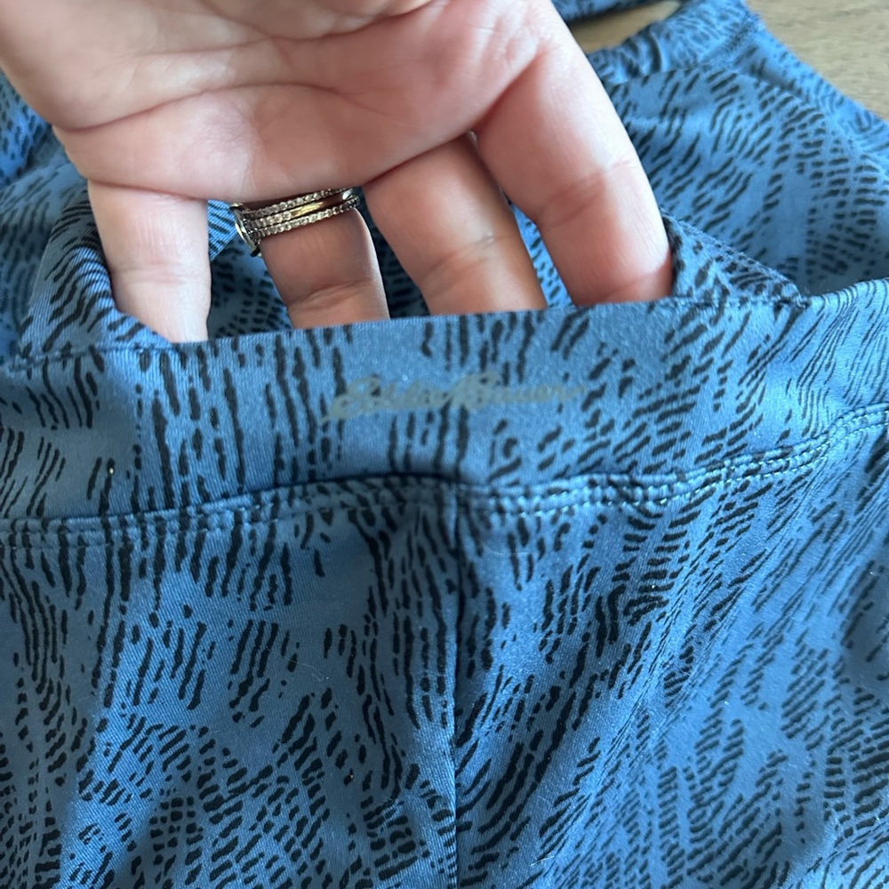 NWT Eddie Bauer Vintage Indigo Harmony Dress - Picture 7 of 7